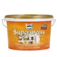 Краска влагостойкая Jobi СУПЕРВАЙС/SUPERWEISS L-3 2,5л