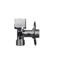 Кран шаровый угловой 1/2"х1/2" с отражателем 731