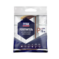 Уплотнитель Tytan Professional P-профиль коричневый 9*5,5мм 6м