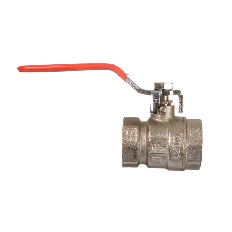 Кран шаровый TERMA РЭД/RED 1/2" в/в ручка 31001