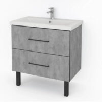 Тумба Verona 600х830х450 с умывальником Como